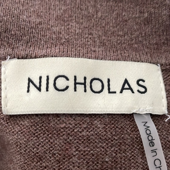 NICHOLAS Wool and Cotton blend shirt/ thin sweater. Perfect condition. - Picture 4 of 5